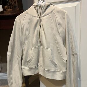 Lululemon limited edition scuba 1/4 Zip-Up Hoodie